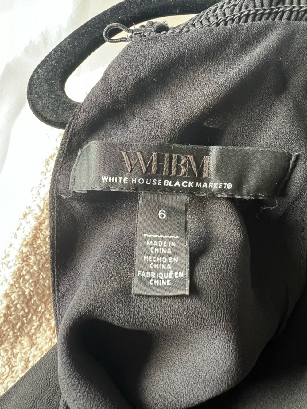 White House Black Market Black Halter Pleated Maxi Dress - Picture 6 of 6